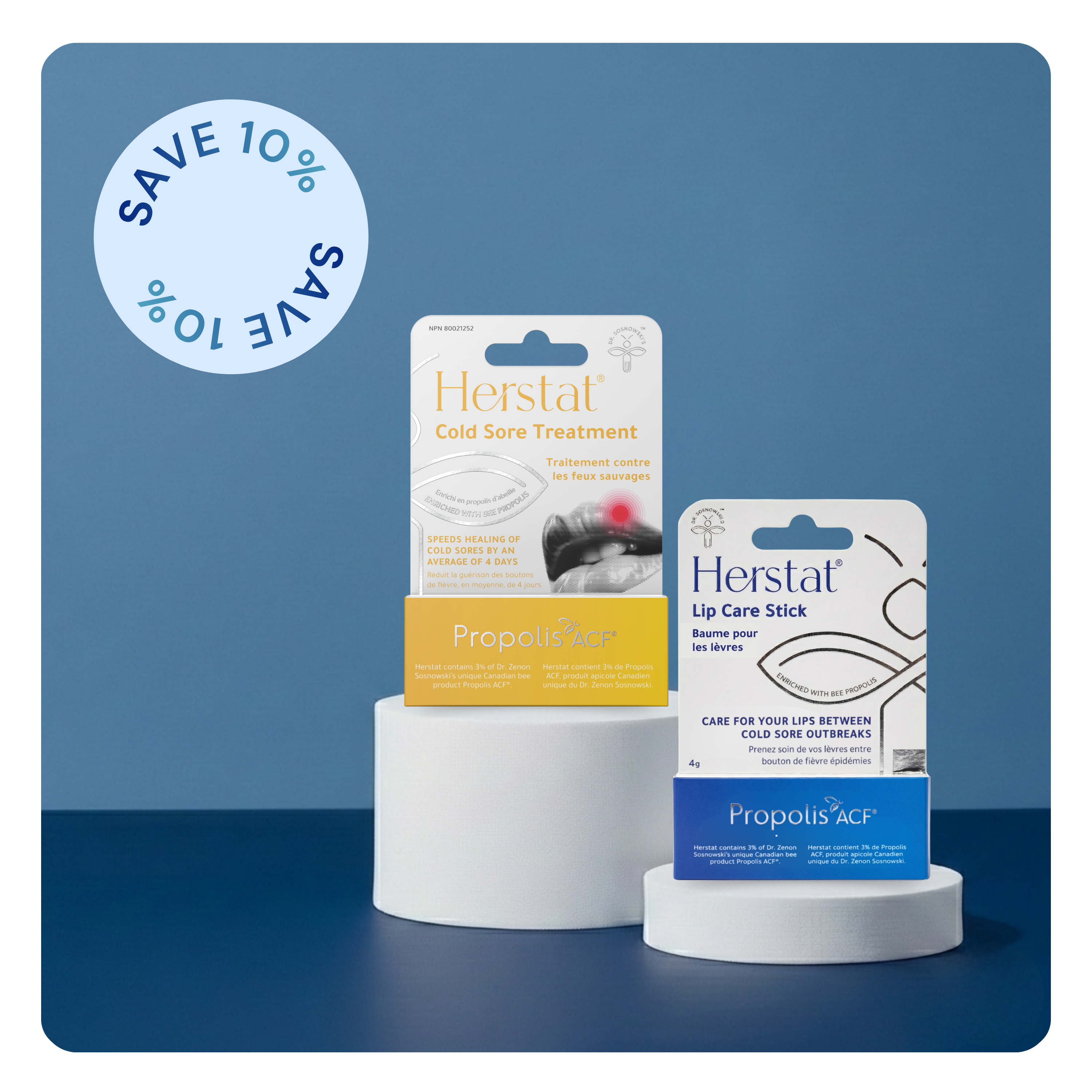 Complete Cold Sore Care Duo: Between + During Outbreaks